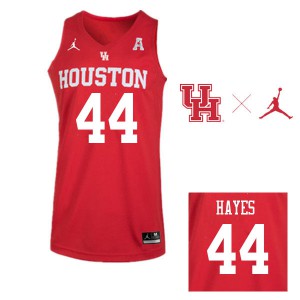 Mens Houston Cougars #44 Elvin Hayes Red Jordan Brand High School Jersey 988952-416