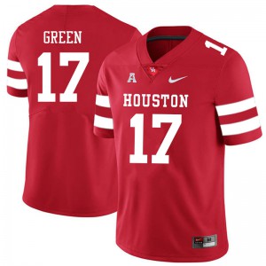 Men's Houston #17 Seth Green Red Alumni Jerseys 997569-630