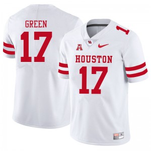 Men University of Houston #17 Seth Green White Player Jerseys 332509-141