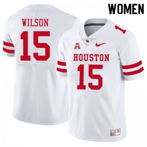 Women's Cougars #15 Mark Wilson White Player Jersey 373314-906