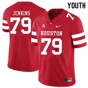 Youth Cougars #79 Tank Jenkins Red Alumni Jerseys 315383-778
